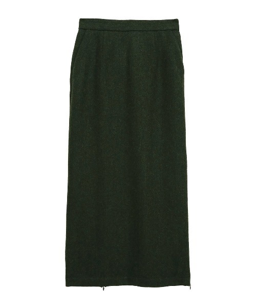 ELCHELE（エルチェレ）の「2ZIP PENCIL SKIRT（スカート・レディース・モスグリーン/ダークウッド・38/36）」の13枚目の写真