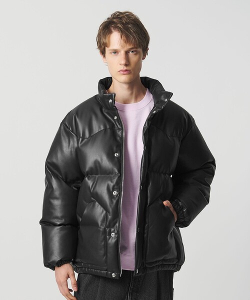 セール】＜CGS.＞レザーライク アライド ダウンジャケット（ダウン