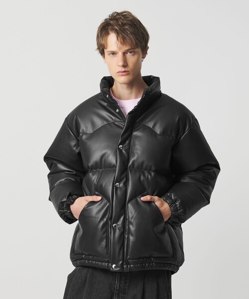 CGS.＞レザーライク アライド ダウンジャケット（ダウンジャケット