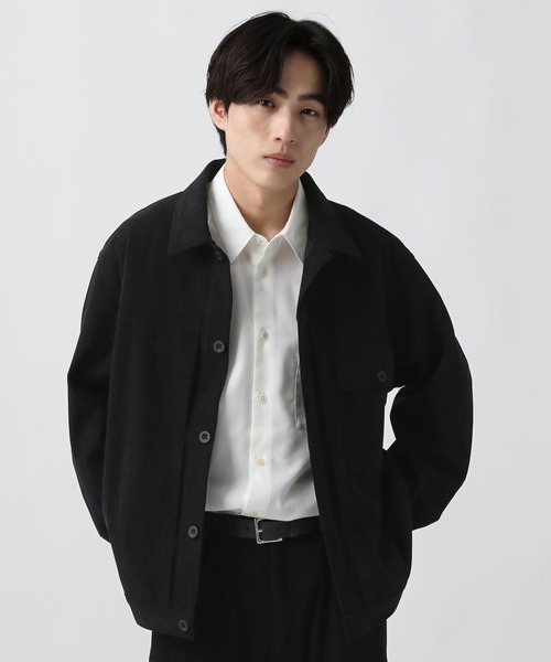 クリーンコーデュロイ/トラッカージャケット/CLEAN MODE/589313