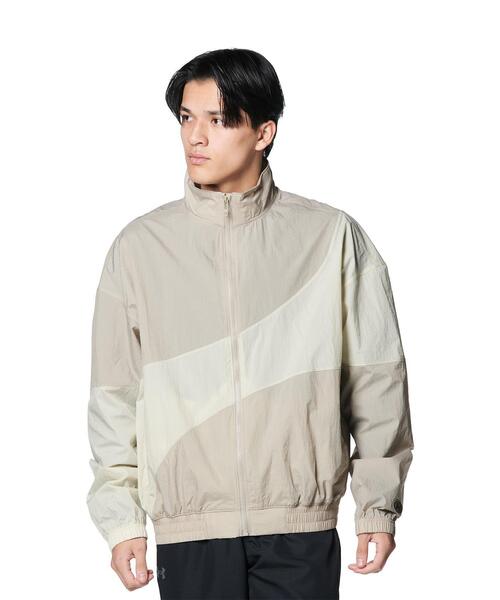 UNDER ARMOUR(アンダーアーマー)の「UAレガシー クリンクル ジャケット(トレーニング/メンズ)(その他アウター・メンズ・ベージュ系・L/XL/M/S/2XL)」の1枚目の写真