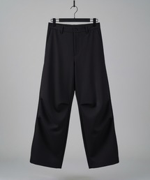 UNITED TOKYO | CLEAR WOOL パラシュートパンツ |冬服/ウール/ワイド/２WAY/タック/大人カジュアル(その他パンツ)