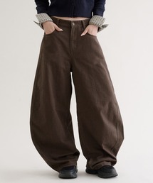 hazyl(ヘイジル)のstitch curve pants / ステッチカーブパンツ(デニムパンツ)