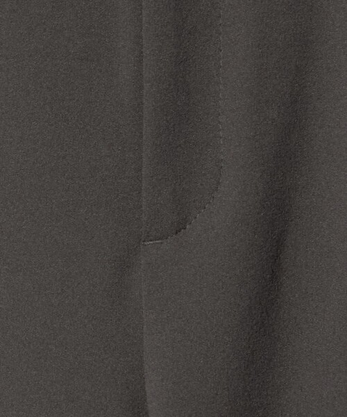 A DAY IN THE LIFE UNITED ARROWS（アデイインザライフユナイテッドアローズ）の「カットジョーゼット タックワイドパンツ ＜A DAY IN THE LIFE＞（その他パンツ・レディース・ダークブラウン/ネイビー・36/40/38）」の17枚目の写真