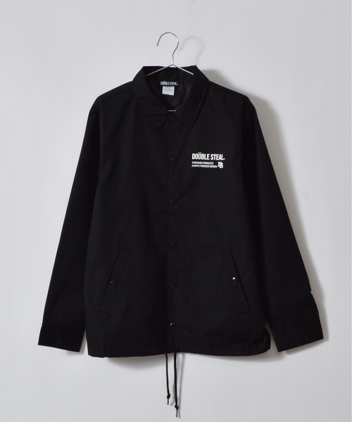 DOUBLE STEAL(ダブルスティール)の「DSロゴプリントコーチジャケット(その他アウター・メンズ・ベージュ/ブラック・MEDIUM/LARGE)」の19枚目の写真