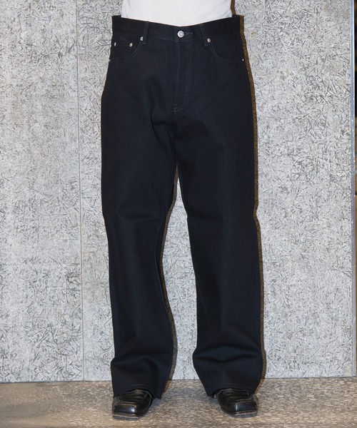 SimplyComplicated（シンプリーコンプリケイテッド）の「BF ST JEAN（デニムパンツ・メンズ・ブラック/インディゴブルー・30/32/34）」の8枚目の写真