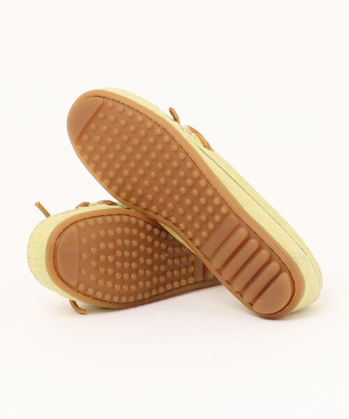 Minnetonka(ミネトンカ)の「【RES】【MINNETONKA】CANVAS MOC モカシン キャンバス モック(モカシン/デッキシューズ・レディース・イエロー系その他・US5)」の3枚目の写真