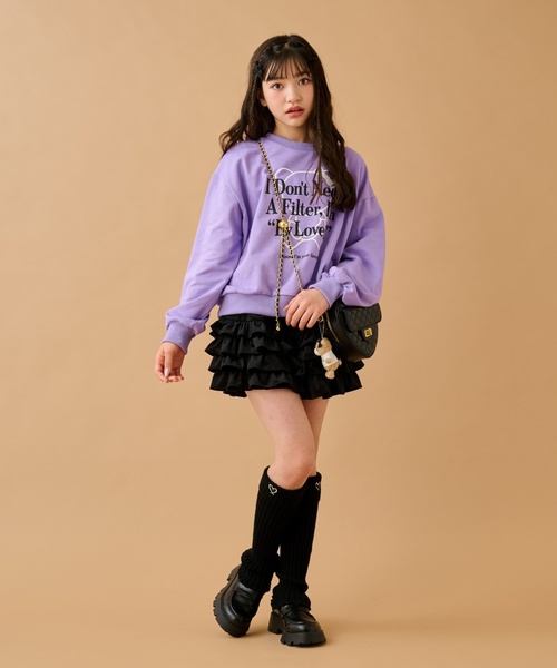 by LOVEiT（バイラビット）の「ハート型ショルダーバッグ（ショルダーバッグ・キッズ・ピンク/アイボリー/ブラック・F）」の5枚目の写真