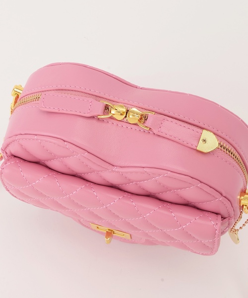 by LOVEiT（バイラビット）の「ハート型ショルダーバッグ（ショルダーバッグ・キッズ・ピンク/アイボリー/ブラック・F）」の10枚目の写真