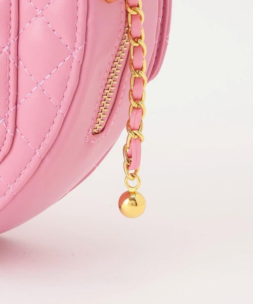 by LOVEiT（バイラビット）の「ハート型ショルダーバッグ（ショルダーバッグ・キッズ・ピンク/アイボリー/ブラック・F）」の12枚目の写真