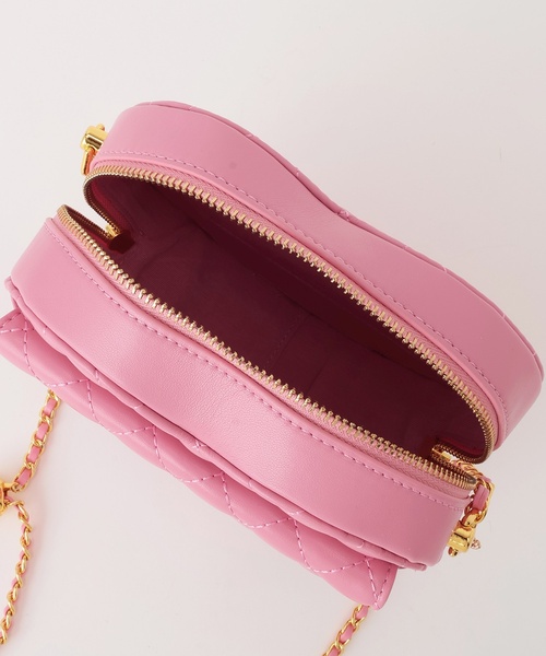 by LOVEiT（バイラビット）の「ハート型ショルダーバッグ（ショルダーバッグ・キッズ・ピンク/アイボリー/ブラック・F）」の16枚目の写真