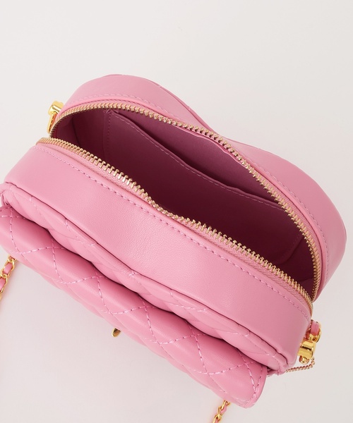 by LOVEiT（バイラビット）の「ハート型ショルダーバッグ（ショルダーバッグ・キッズ・ピンク/アイボリー/ブラック・F）」の17枚目の写真