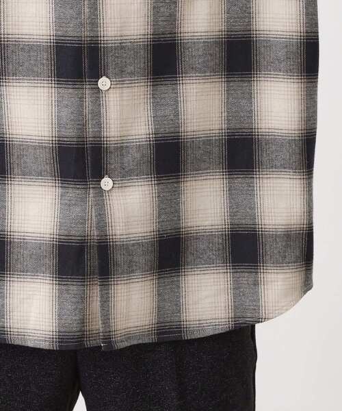THE SHOP TK （ザ ショップ ティーケー ）の「オンブレーチェックバンドカラーシャツ 【洗濯機OK】（シャツ/ブラウス・メンズ・ブラウン系その他2/ベージュ系その他5・02/03/04）」の17枚目の写真
