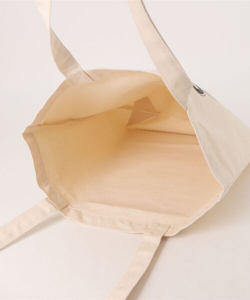 ANGEL BLUE（エンジェルブルー）の「エンジェルブルー トートバッグ 虹（トートバッグ・レディース・アイボリー系/ブラック系・ONE SIZE）」の5枚目の写真