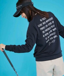 JUN&ROPE' | ダンボールニットメッセージプルオーバー/UV・接触冷感(Tシャツ/カットソー)