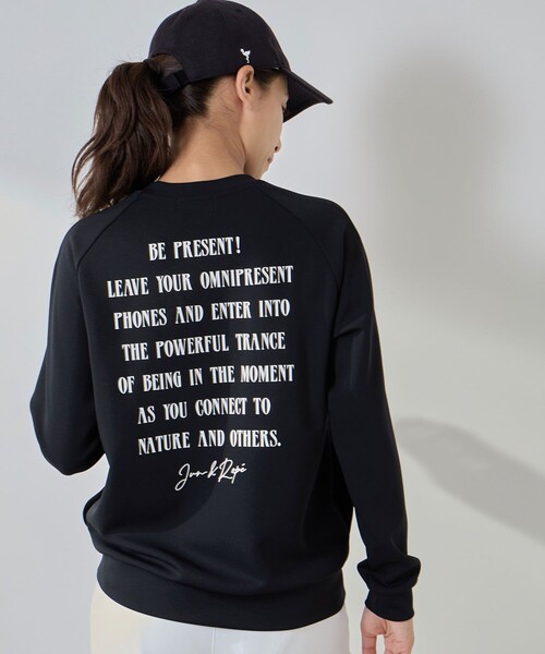 JUN&ROPE'（ジュンアンドロペ）の「ダンボールニットメッセージプルオーバー/UV・接触冷感（Tシャツ/カットソー・レディース・ピンク系その他2/グリーン系その他/ブラック・L/M/S）」の8枚目の写真