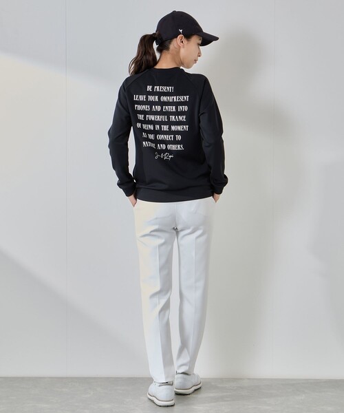 JUN&ROPE'（ジュンアンドロペ）の「ダンボールニットメッセージプルオーバー/UV・接触冷感（Tシャツ/カットソー・レディース・ピンク系その他2/グリーン系その他/ブラック・L/M/S）」の12枚目の写真