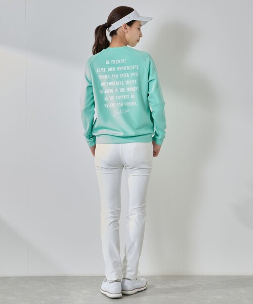 JUN&ROPE'（ジュンアンドロペ）の「ダンボールニットメッセージプルオーバー/UV・接触冷感（Tシャツ/カットソー・レディース・ピンク系その他2/グリーン系その他/ブラック・L/M/S）」の14枚目の写真