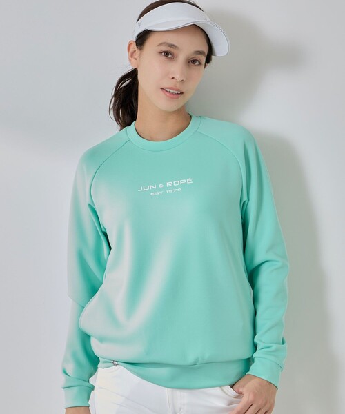 JUN&ROPE'（ジュンアンドロペ）の「ダンボールニットメッセージプルオーバー/UV・接触冷感（Tシャツ/カットソー・レディース・ピンク系その他2/グリーン系その他/ブラック・L/M/S）」の15枚目の写真