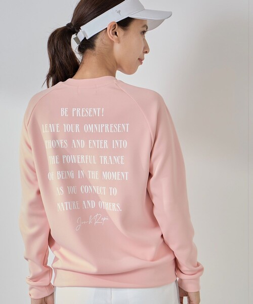 JUN&ROPE'（ジュンアンドロペ）の「ダンボールニットメッセージプルオーバー/UV・接触冷感（Tシャツ/カットソー・レディース・ピンク系その他2/グリーン系その他/ブラック・L/M/S）」の19枚目の写真