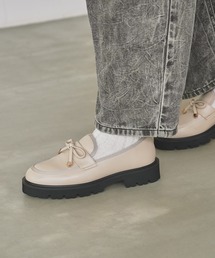 【レインフェア￥1,000OFF｜9/23（水）まで】リボン ローファー