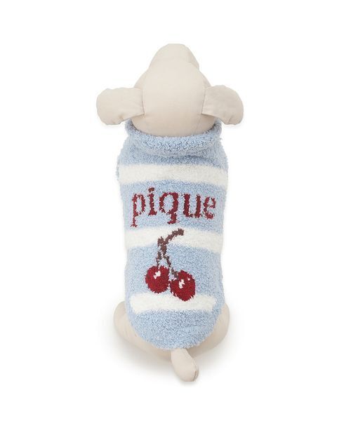 gelato pique(ジェラートピケ)の「【CAT&DOG】ベビモコチェリージャガードニット(ペットウェア・レディース・ブルー/グリーン・L/M/S)」の16枚目の写真