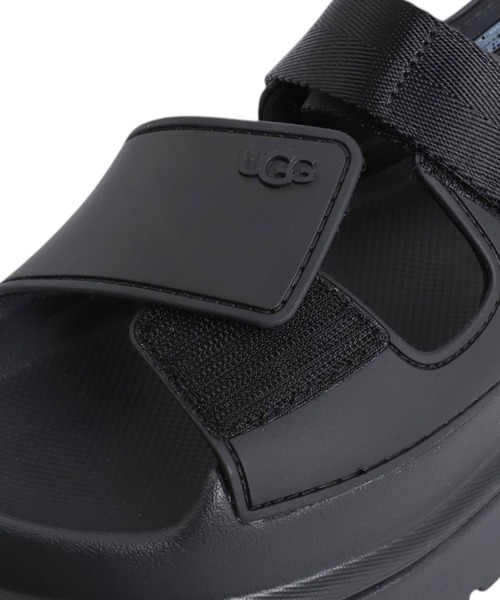 UGG（アグ）の「UGG / アグ：W GOLDENGLOW：1152685-BLK[DEA]（サンダル・レディース・ブラック・23cm/24cm/25cm/22cm）」の2枚目の写真