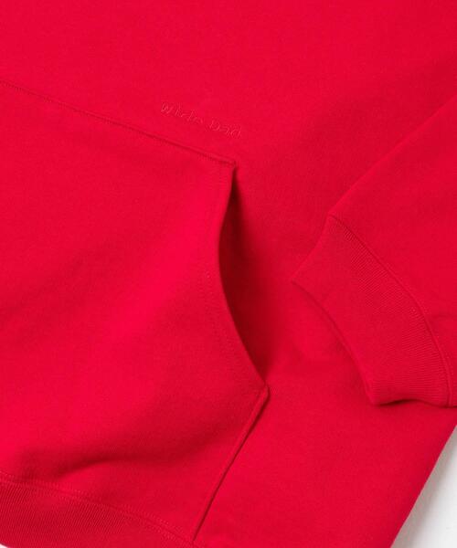 URBAN RESEARCH（アーバンリサーチ）の「Wide Dad　Dad SWEAT PARKA（パーカー・メンズ・ネイビー/レッド・1/2）」の13枚目の写真