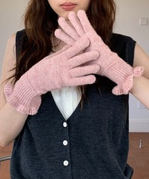 ロンググローブ ロング」に該当する手袋（ピンク/桃色系