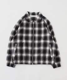 cabaret poval / キャバレーポバール OMBRE CHECK DZ SHIRT