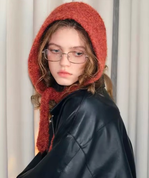 セール】【 ammy. / エイミードット 】 モヘアタッチ ミックスニット