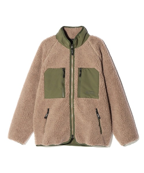 MANASTASH(マナスタッシュ)の「MANASTASH/マナスタッシュ MT. GORILLA JACKET '25 ゴリラジャケット(ブルゾン・メンズ・ブラック/モカ/ナチュラル/ネイビー/その他/その他19・S/M/L)」の3枚目の写真