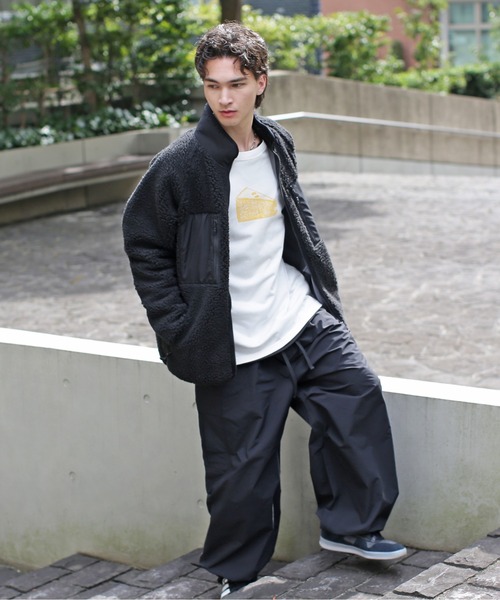 MANASTASH(マナスタッシュ)の「MANASTASH/マナスタッシュ MT. GORILLA JACKET '25 ゴリラジャケット(ブルゾン・メンズ・ブラック/モカ/ナチュラル/ネイビー/その他/その他19・S/M/L)」の8枚目の写真
