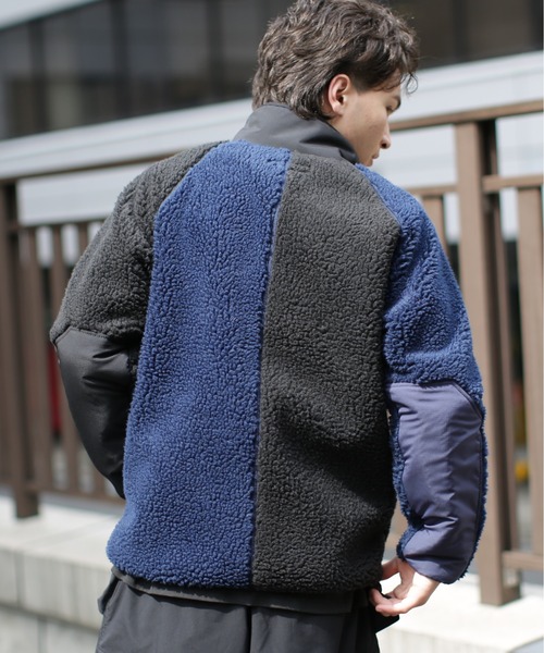ジャケット・アウター mana ブルゾン MAP ． DETACHABLE HOODED JACKET