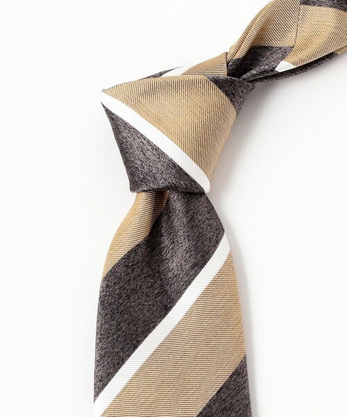 FRANCO BASSI / シルク ストライプ ネクタイ（ネクタイ）｜FRANCO