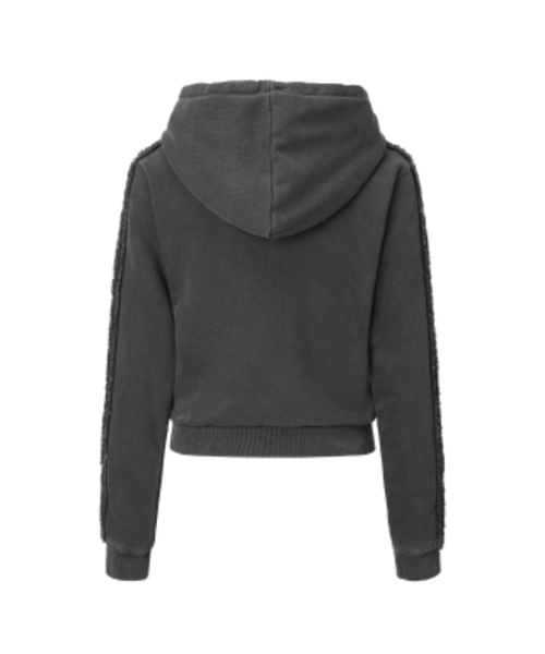 セール】Pigment Hood Zip-up (charcoal)（パーカー）｜KHAKIPOINT