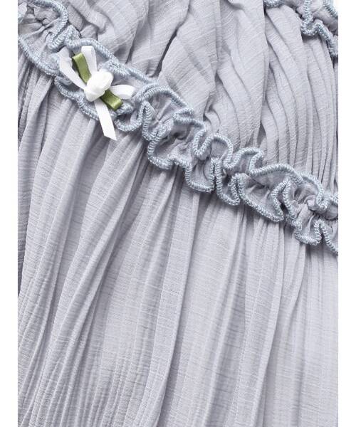 merry jenny(メリージェニー)の「シアーギャザーチュニック(チュニック・レディース・ブルー/オフホワイト/ベージュ・FREE)」の13枚目の写真