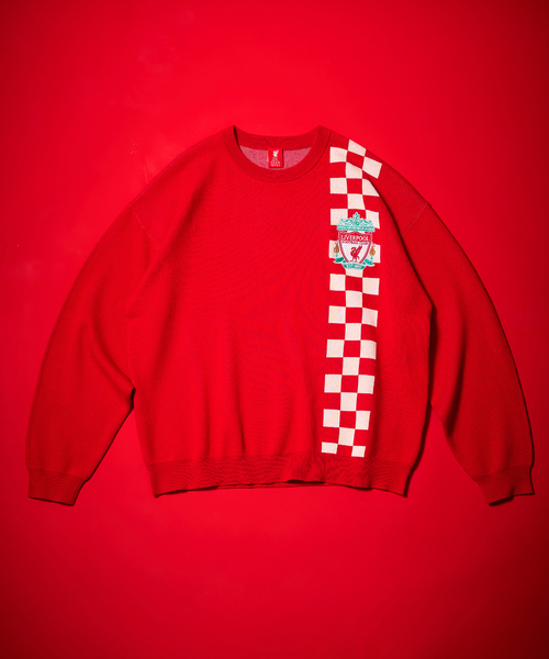 Liverpool FC / リバプール FC】Checkered Knit（ニット/セーター
