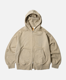 OG BOCACI HEAVYWEIGHT HOOD ZIP UP PARKA _ BEIGE