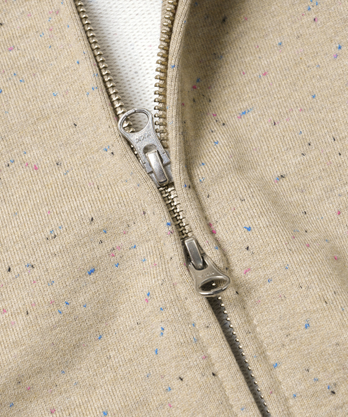 FRIZMWORKS（フリズムワークス）の「OG BOCACI HEAVYWEIGHT HOOD ZIP UP PARKA _ BEIGE（パーカー・メンズ・その他・SMALL/MEDIUM/LARGE/X-LARGE）」の4枚目の写真