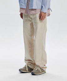 CP WIDE DENIM PANTS _ NATURAL
