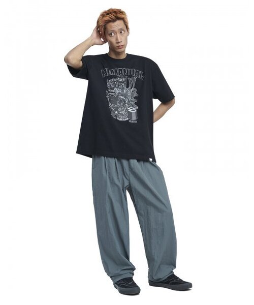 NOMANUAL（NOMANUAL）の「S.P T-SHIRT - BLACK（Tシャツ/カットソー・レディース・その他・LARGE/X-LARGE/SMALL/MEDIUM）」の3枚目の写真