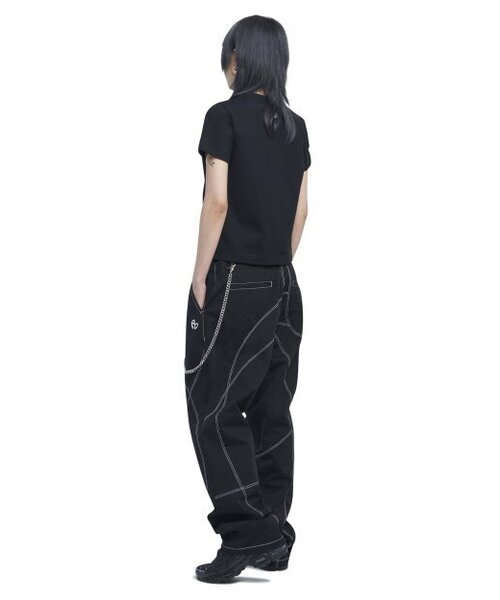 NOMANUAL（NOMANUAL）の「S.P T-SHIRT - BLACK（Tシャツ/カットソー・レディース・その他・LARGE/X-LARGE/SMALL/MEDIUM）」の6枚目の写真