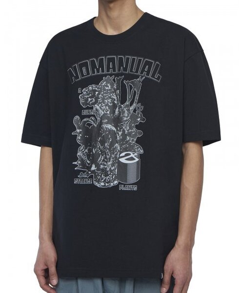 NOMANUAL（NOMANUAL）の「S.P T-SHIRT - BLACK（Tシャツ/カットソー・レディース・その他・LARGE/X-LARGE/SMALL/MEDIUM）」の7枚目の写真