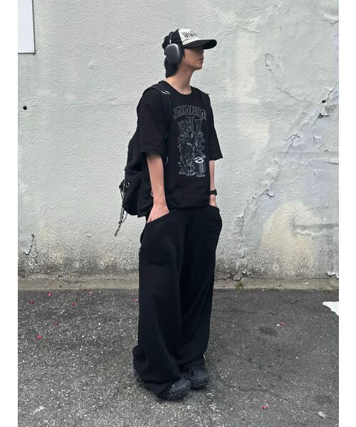 NOMANUAL（NOMANUAL）の「S.P T-SHIRT - BLACK（Tシャツ/カットソー・レディース・その他・LARGE/X-LARGE/SMALL/MEDIUM）」の13枚目の写真