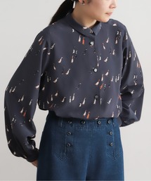 Blanc Bleu Minuit（ブランブルーミニュイ）の「アヒルPT　小衿シャツ（シャツ/ブラウス）」