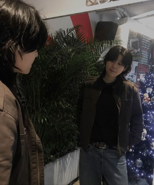 P.IN.O(ピインオ)の「コンフォートクロップウォーマーロングスリーブ(Tシャツ/カットソー・メンズ・ホワイト/ブラック/グレー系その他・MEDIUM/LARGE)」の10枚目の写真