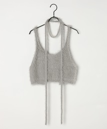 niko and... | 【WILLIAM B.ELIOTT】フェザーニットキャミ(キャミソール)