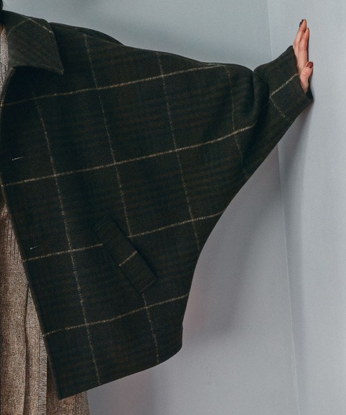 ライトモッサドルマンジャケットコート（ブルゾン）｜niko and