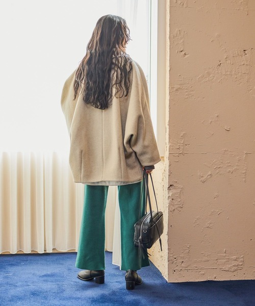 niko and（ニコアンド）の「ライトモッサドルマンジャケットコート